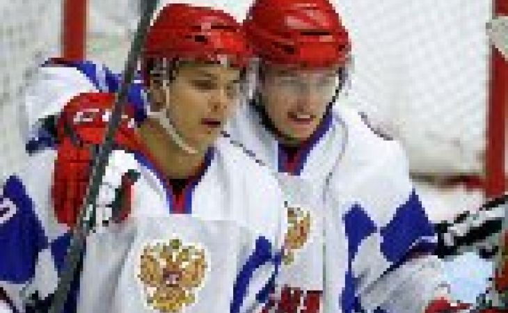 Молодежная сборная России по хоккею вышла в полуфинал чемпионата мира