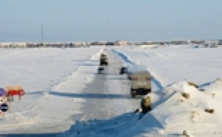 Три ледовые переправы открыты в Алтайском крае
