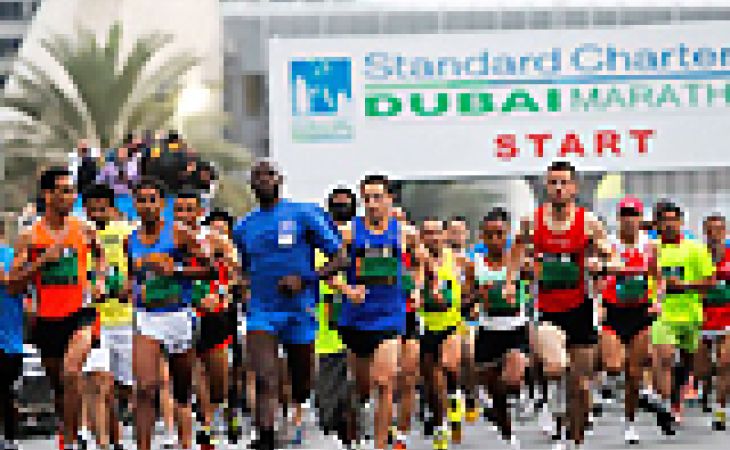 Барнаульский полицейский принял участие в Дубайском марафоне
