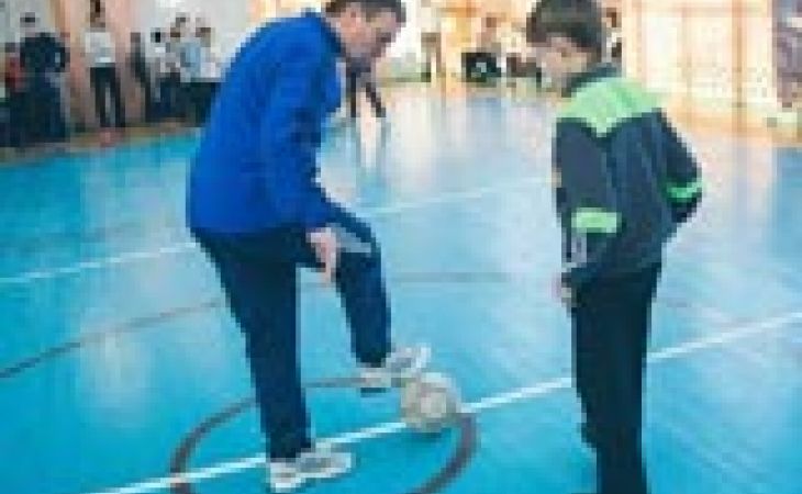 Динамовцы дали мастер-класс для третьеклассников барнаульской гимназии