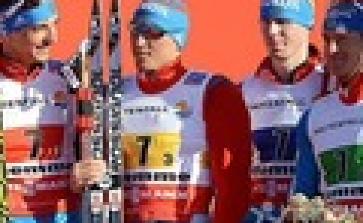 Мужская сборная России по лыжным гонкам завоевала серебро ОИ-2014