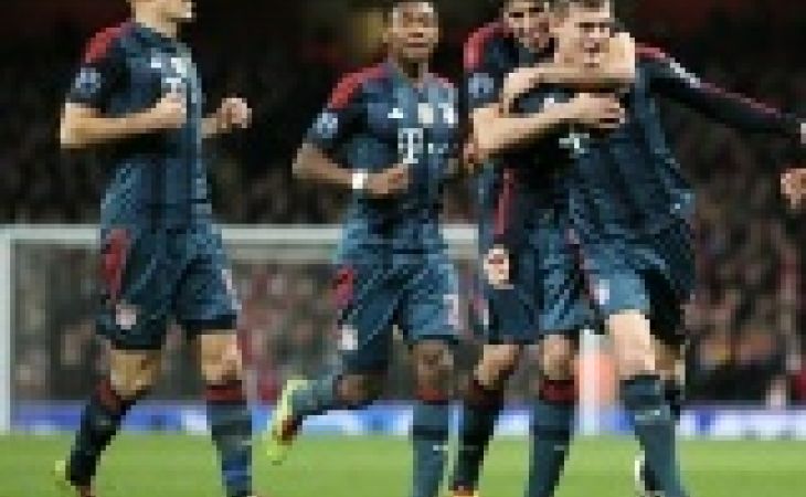 "Бавария" не оставила шансов "Арсеналу" в первом матче Лиги чемпионов
