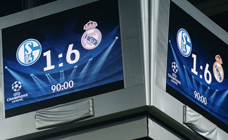 Мадридский "Реал" разгромил немецкий "Шальке-04" 6:1