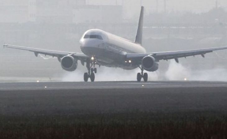 Российский самолет экстренно сел в Домодедово из-за отказавшего двигателя