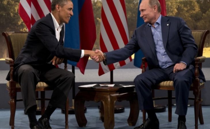 Обама обсудил с Путиным ситуацию на Украине по телефону
