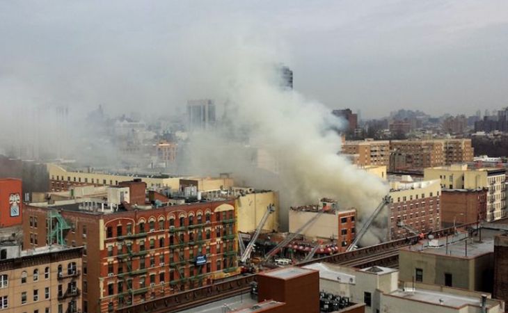 Число погибших в результате взрыва газа в Нью-Йорке достигло восьми человек