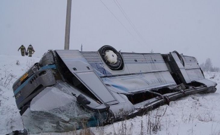 Автобус с болельщиками ХК "Торпедо" разбился в Башкирии