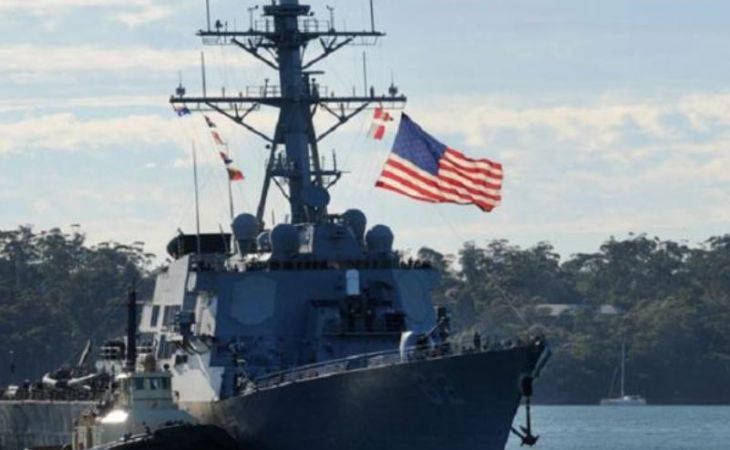 Военные учения с участием американского эсминца начались в Черном море