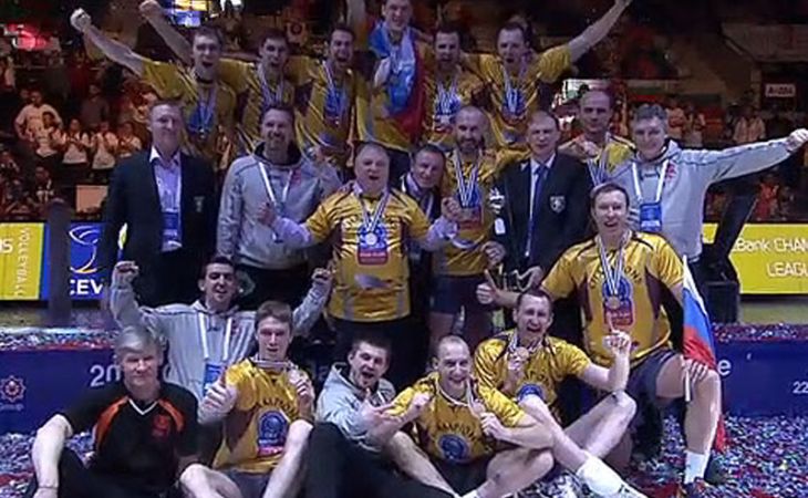 Российский волейбольный клуб "Белогорье" выиграл в Лиге чемпионов
