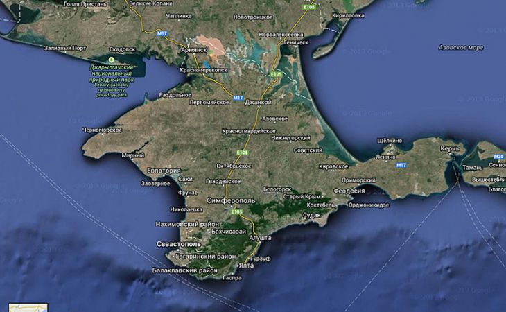 Госдума требует от Google обозначить на карте Крым как территорию России