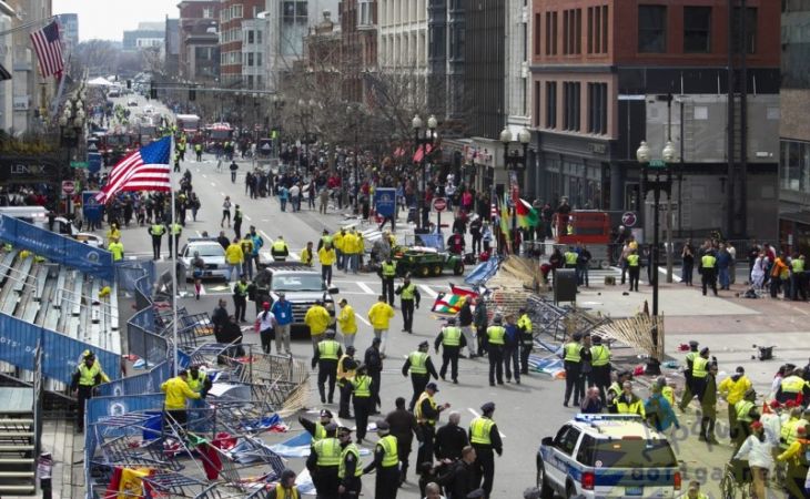 Участников марафона в Бостоне эвакуировали из-за угрозы взрывов