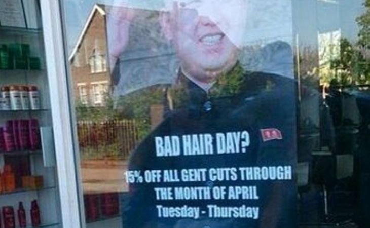 Лондонский парикмахер "бросил вызов" Ким Чен Ыну