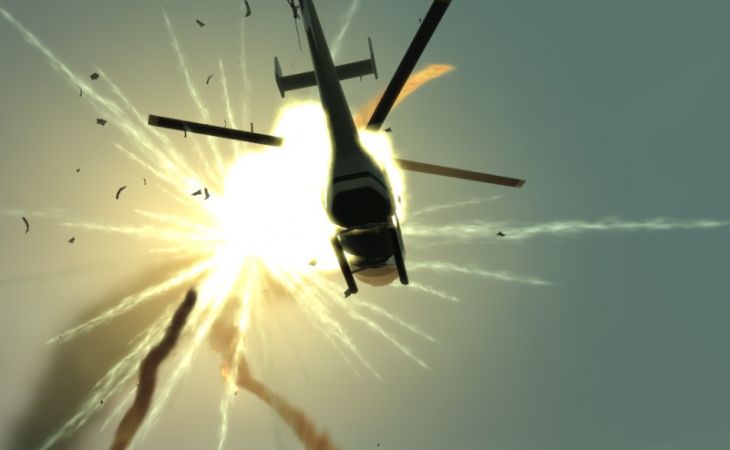 Вертолет и боеприпасы взорвались на аэродроме в Краматорске