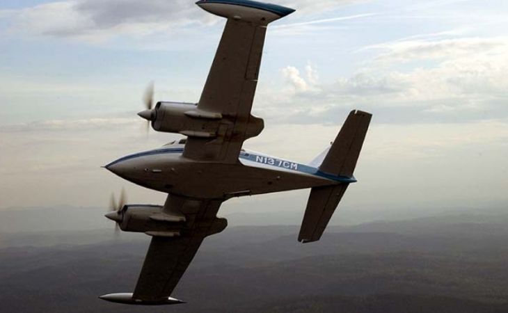 Два небольших самолета столкнулись в небе над Калифорнией