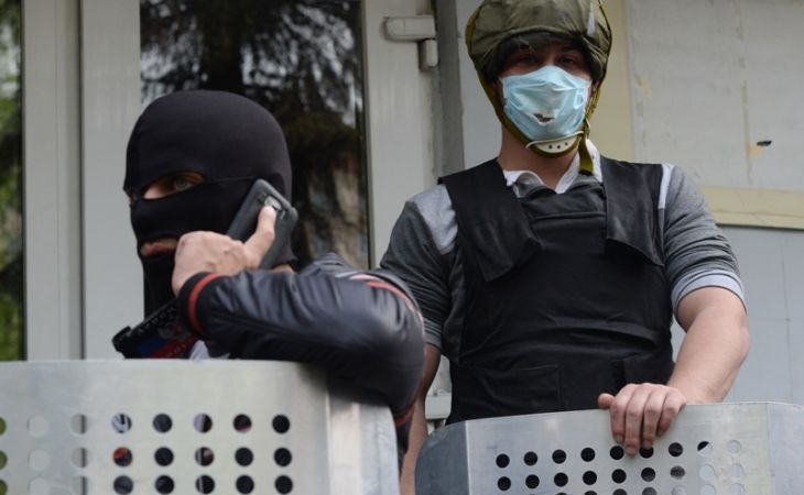 Протестующие захватили здание милиции в Красноармейске