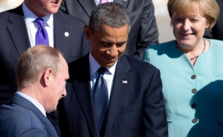 Путин может встретиться с Меркель и Обамой в июне на 70-летии высадки союзников в Нормандии