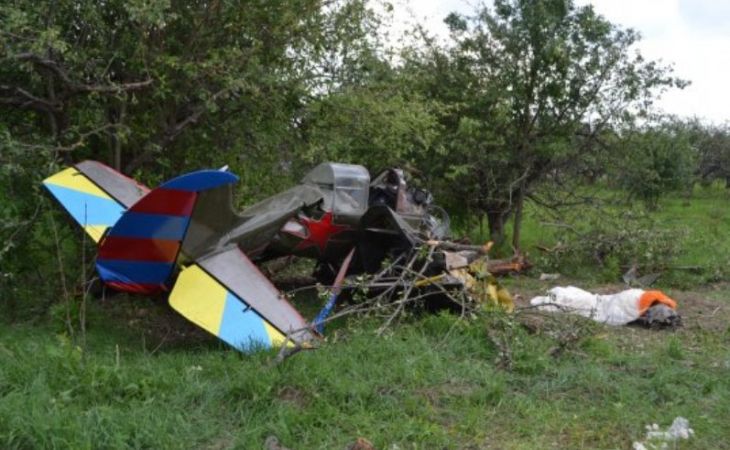Учебный самолет потерпел крушение в Ульяновской области, погибли два человека