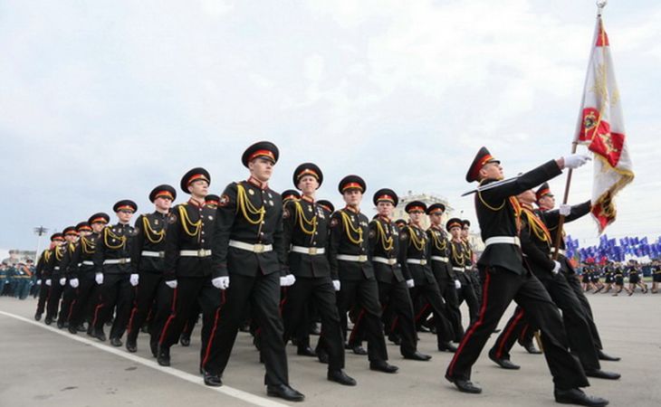 Парад Победы прошел в Барнауле