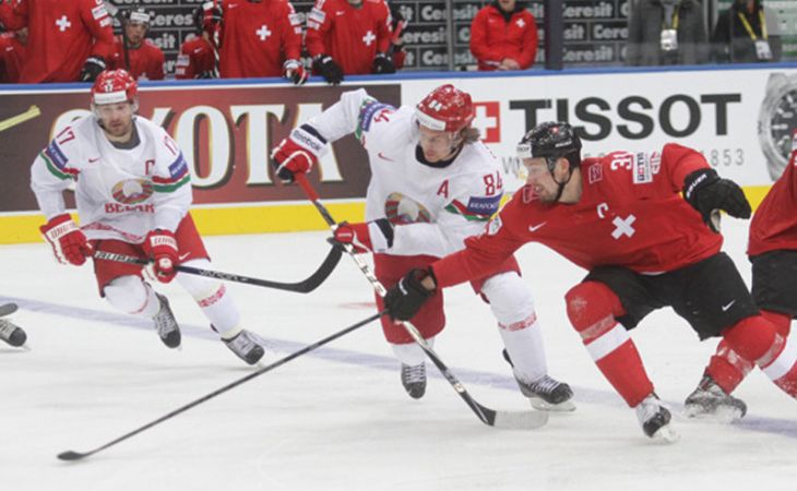 ЧМ-2014: Белоруссия обыграла Швейцарию – 4:3