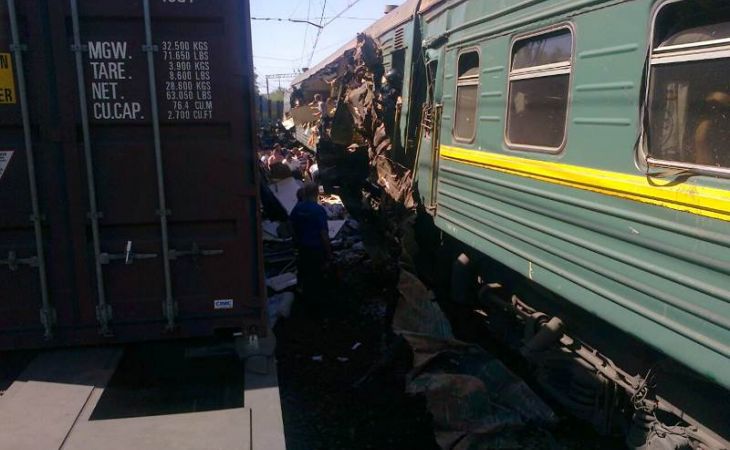 Более 50 человек пострадали  в результате столкновения двух поездов в Подмосковье