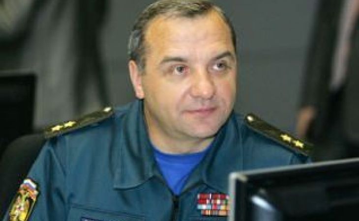 Глава МЧС России совершил облет Алтайского края на вертолете