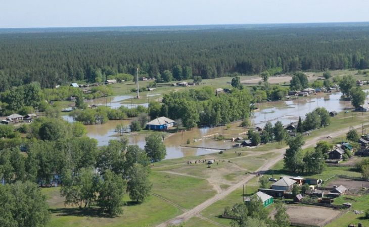 Уровень воды в районе Барнаула превысил критическую отметку