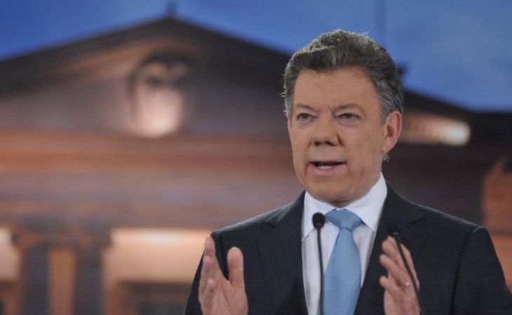 Президент Колумбии переизбран на второй срок