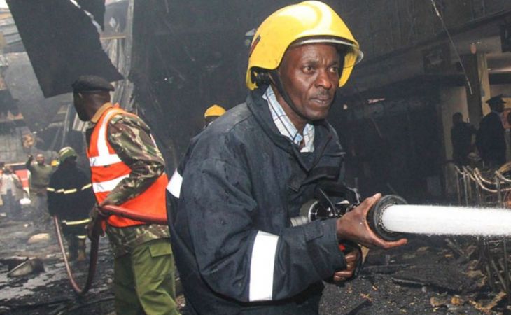 Грузовой самолет упал на аэропорт в Кении