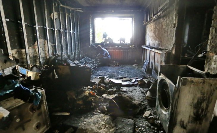 Фоторепортаж с места взрыва в жилом доме в Барнауле появился на сайте ИА "Атмосфера"