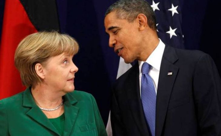 Барак Обама и Ангела Меркель впервые после шпионского скандала провели телефонный разговор