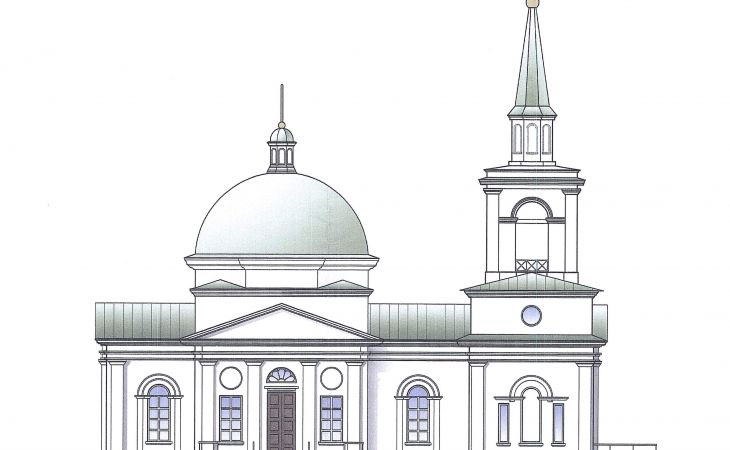 Барнаульская епархия опубликовала эскизы будущего храма в Нагорном парке
