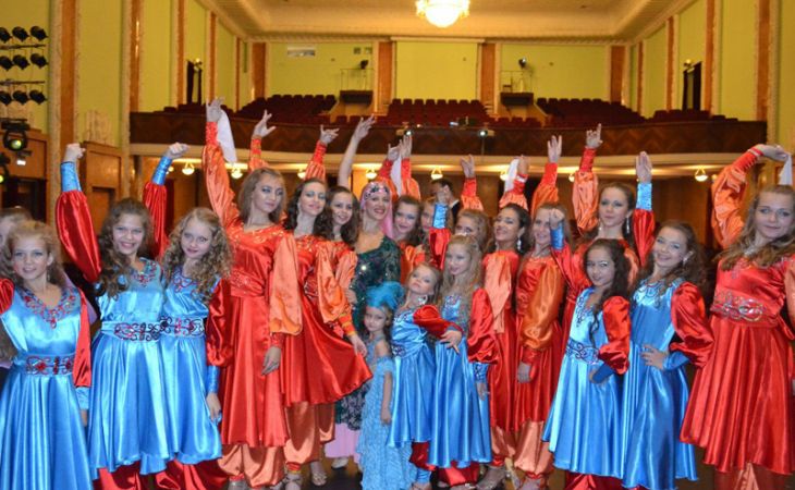 Участники барнаульского детского ансамбля "Вдохновение" отравились в Москве