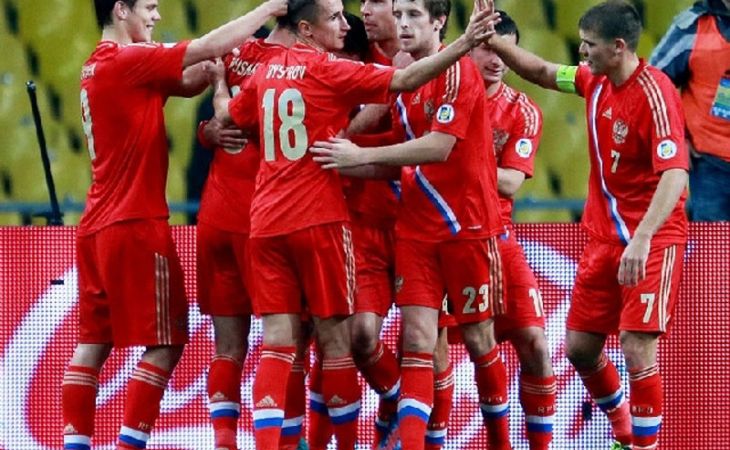 Сборная России обыграла Азербайджан со счетом 4:0