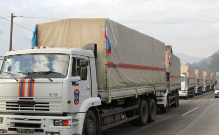 Россия готовит третий гуманитарный конвой для юго-востока Украины