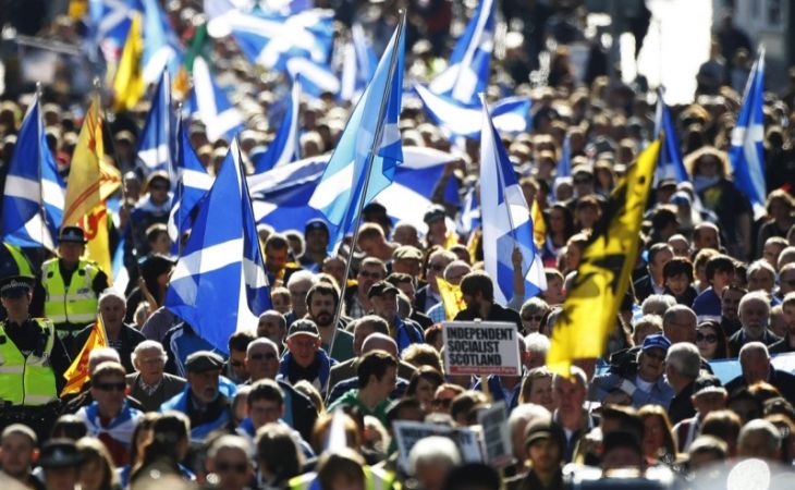 Шотландия в четверг проведет референдум о независимости от Великобритании
