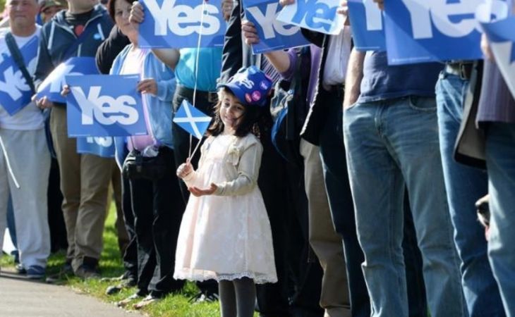 Шотландия проголосовала против отделения от Великобритании