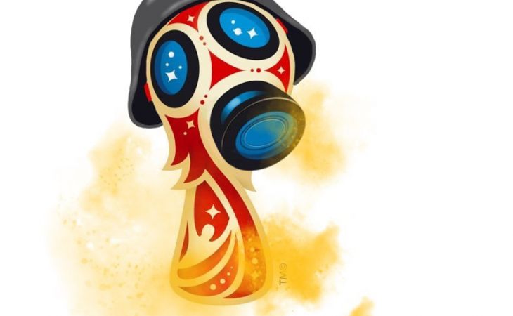 Пользователи Интернета издеваются над эмблемой чемпионата мира по футболу 2018 года