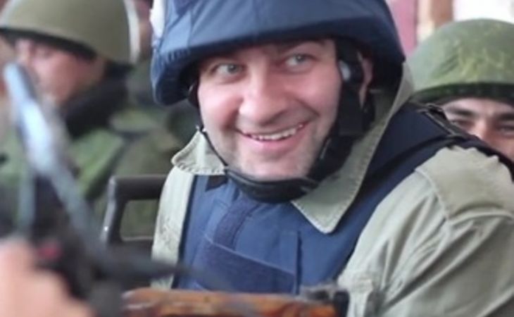 Актер Михаил Пореченков съездил пострелять в аэропорт Донецка