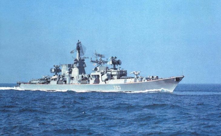 Пожар на российском военном корабле произошел в Севастополе