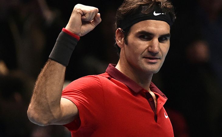 Роджер Федерер победил японца на турнире в Лондоне