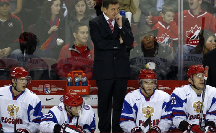 Российская "молодежка" разгромила канадцев в третьем матче Суперсерии