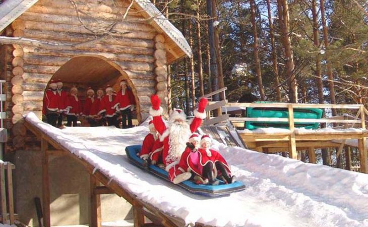 Дед Мороз в Великом Устюге отмечает свой день рождения