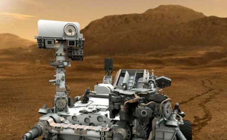 Марсоход Curiosity нашел метан и органические молекулы на Красной планете