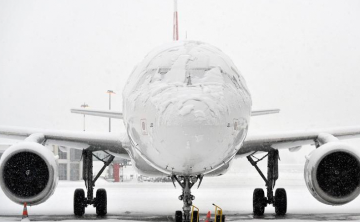 Самолеты из Москвы в Барнаул приходят без задержек, несмотря на снегопад в столице