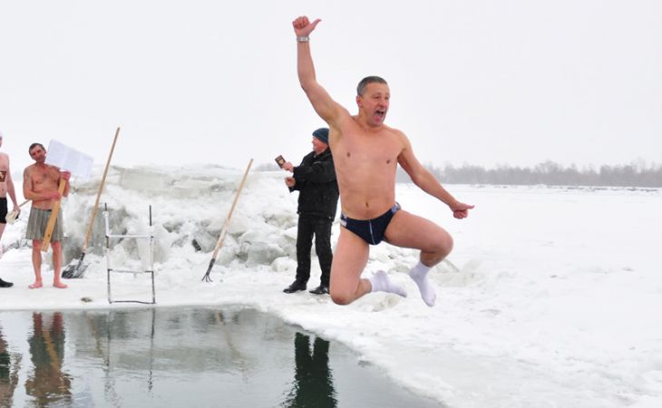 Алтайский "морж" стал победителем открытого Кубка Уфы