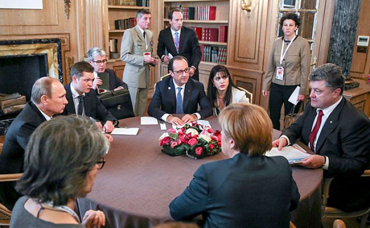"Нормандская четверка" продолжила переговоры без Путина