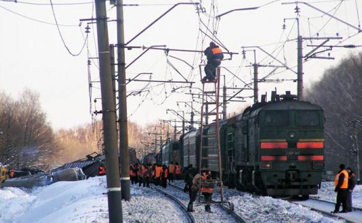 Два вагона с углем сошли с рельсов в Новоалтайске