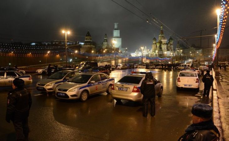 Опубликована запись видеорегистратора с места убийства Немцова