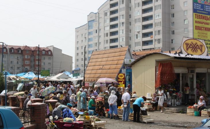 Возле Малаховского рынка снесли лотки уличных торговцев