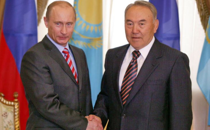 Владимир Путин призвал Казахстан объединить усилия